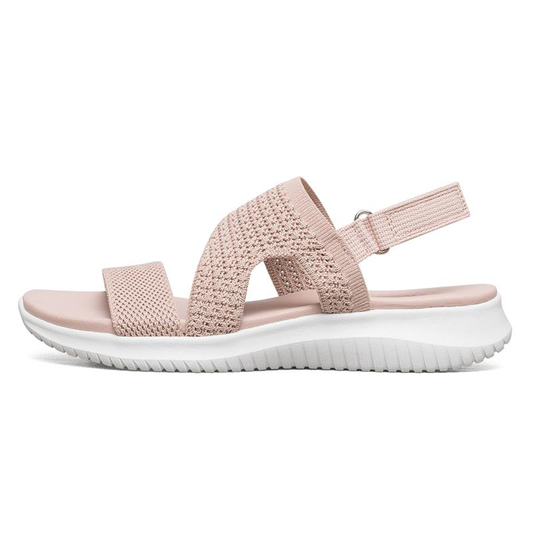 China Manufacturers Factory Stylish New Design High Quality Knitting Casual Shoes Girls Summer Sandals