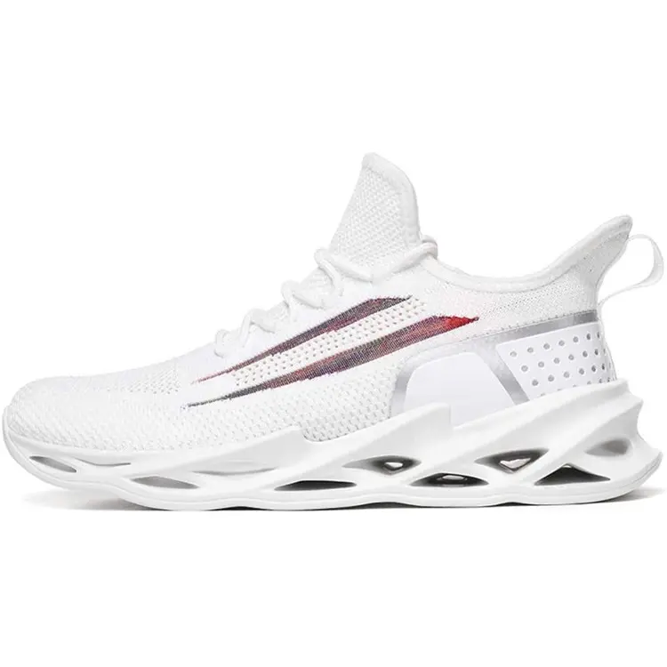 China OEM ODM Service Softable  Breathable Lightweight Footwear Sneaker Comfortable Ktitting Running Shoes